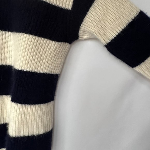 Ann Taylor 100% Cashmere Sweater w/Removable Scarf | Small - Picture 3 of 13